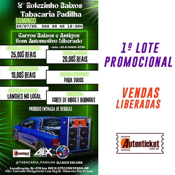 2º  Rolezinho Baixos Tabacaria Padilha