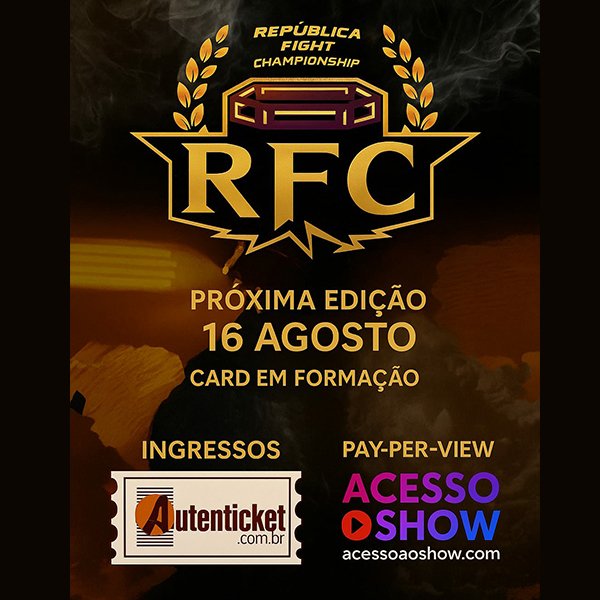 República Fight Championship - 15ª edição